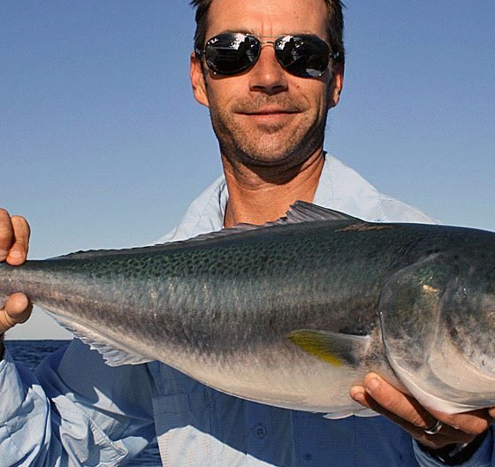 Nick Hocking with a Salmon