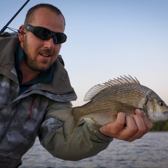 Ruan Ven Der Berg with a Swan River Bream