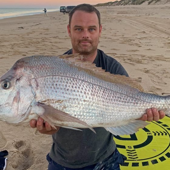 Pink Snapper Caught with Drone